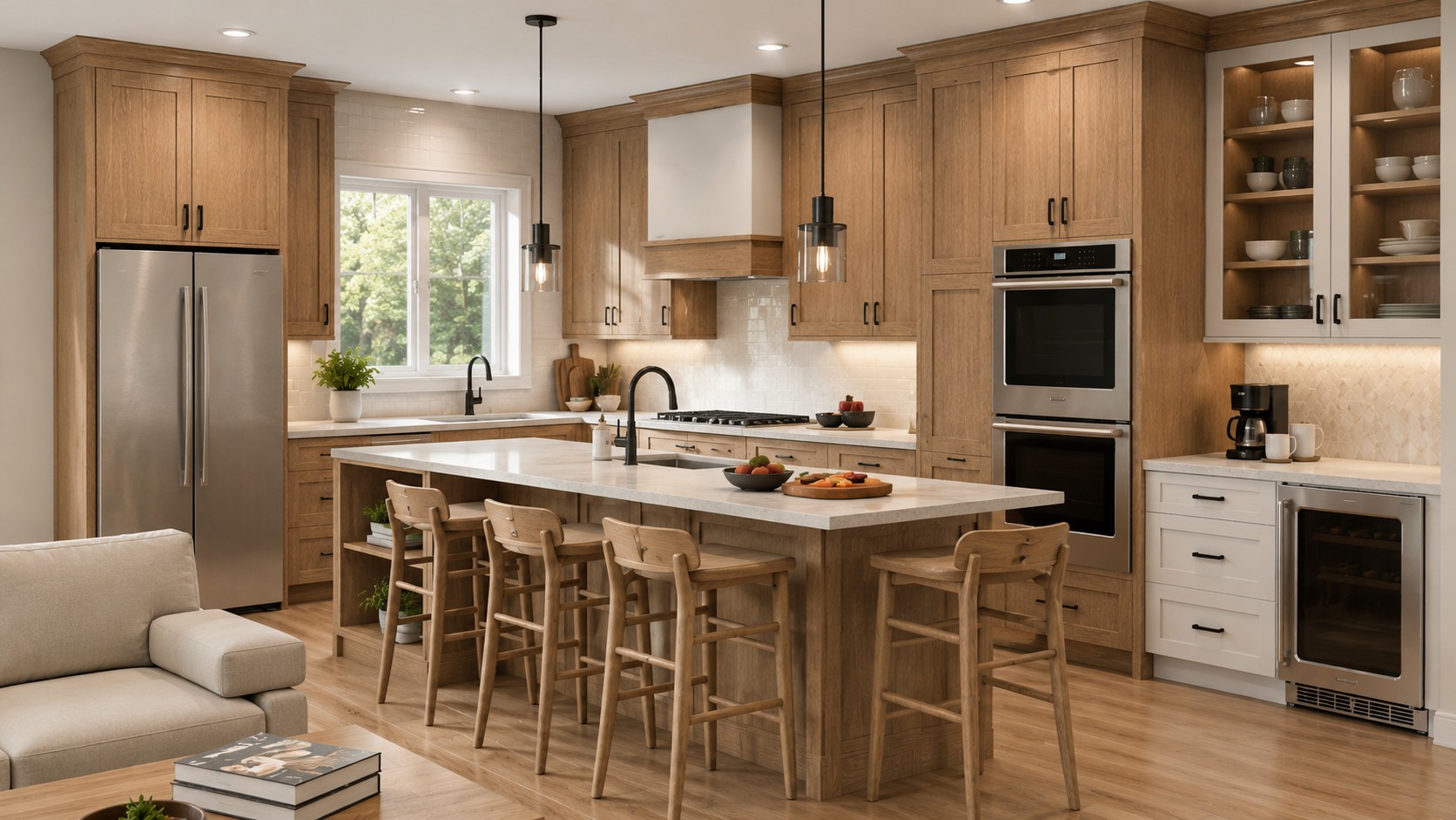 Kitchen remodel, project one, view three