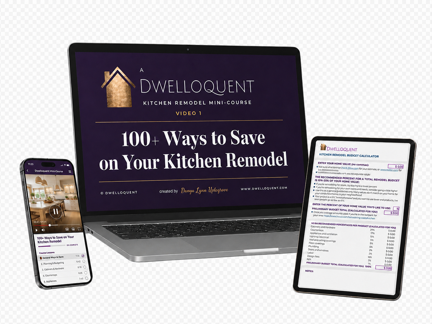 Kitchen remodel planning course