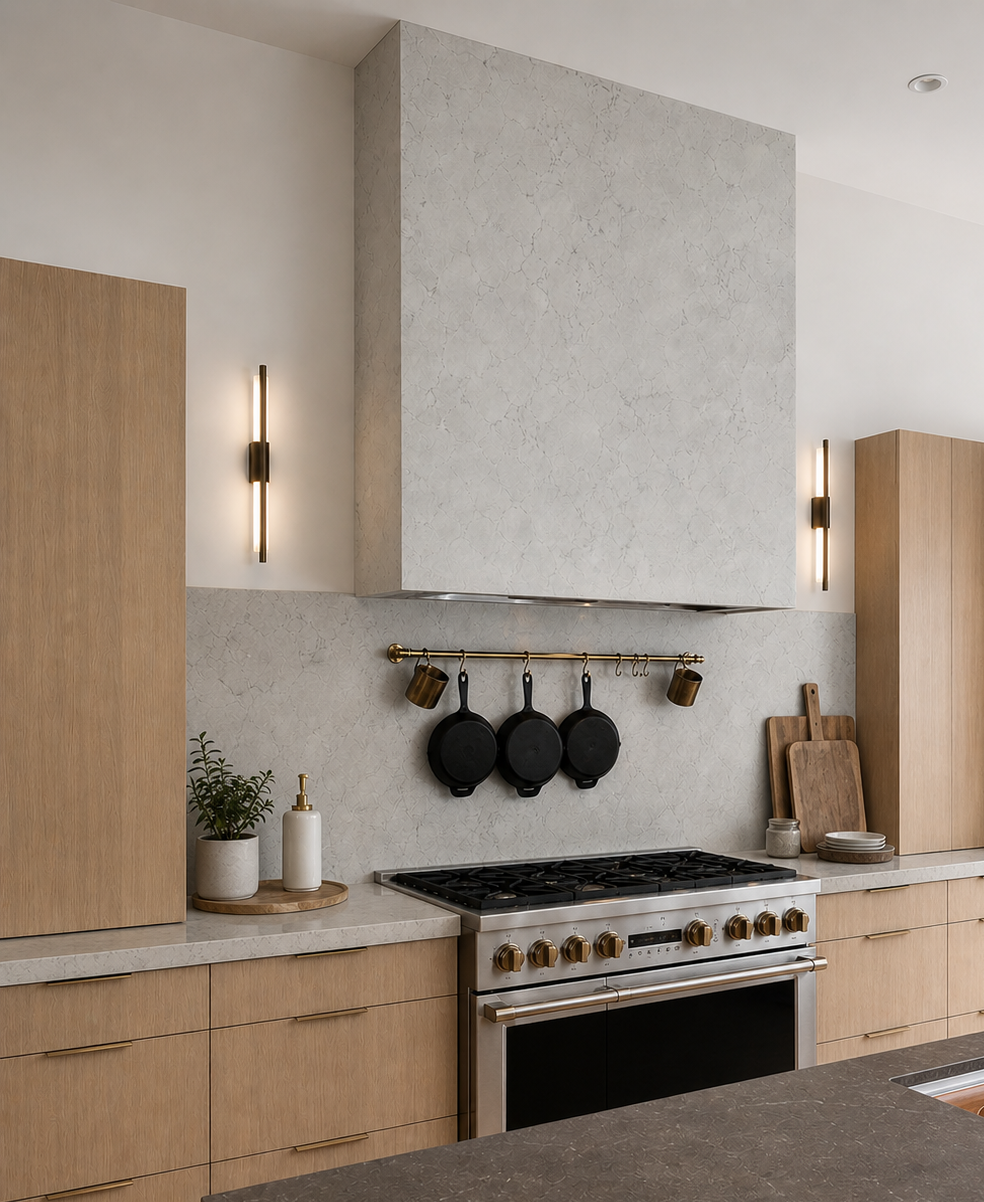 Custom laundry room with built-in cabinetry